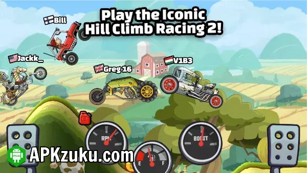 Hill Climb Racing 2 mod apk 2024