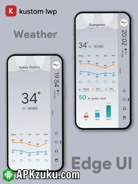 EdgeUI For KLWP APK Latest Version