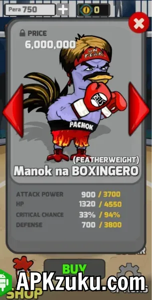 Manok Na Pula Mod Menu