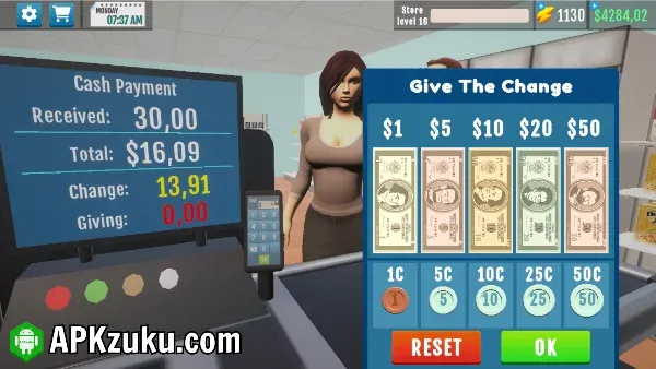 Supermarket Manager Simulator