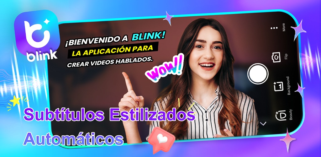 Blink: Captions & Teleprompter