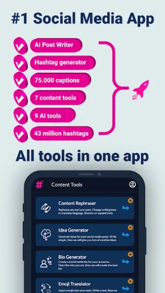 Hashtag AI Mod APK Latesst Version