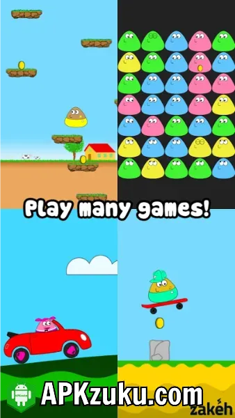 Pou Mod Menu