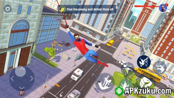 Spider Fighting: Hero Game
