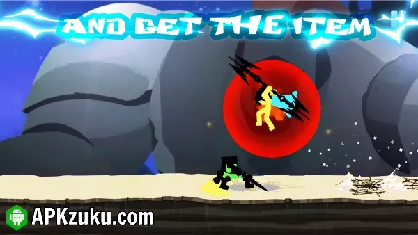 Stickman The Flash mod apk no god mode